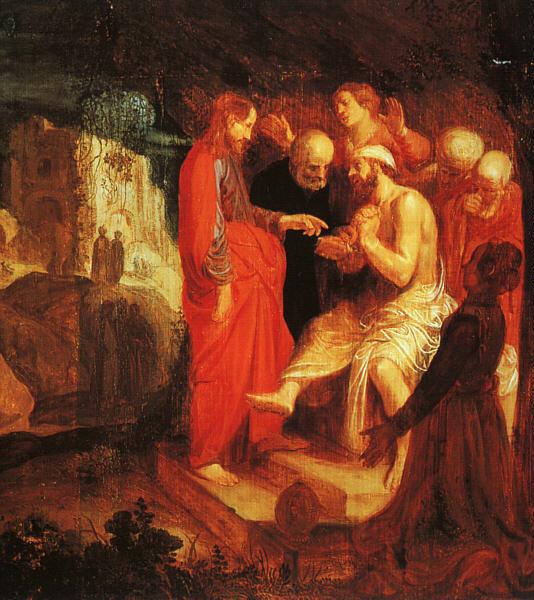 John Pynas The Raising of Lazarus oil painting image